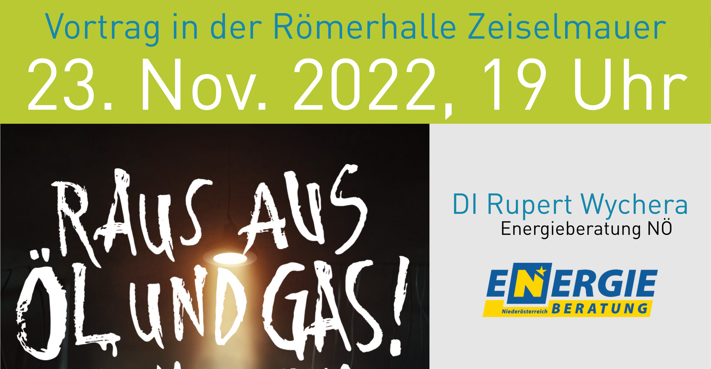 Vortrag Raus aus Oel und Gas