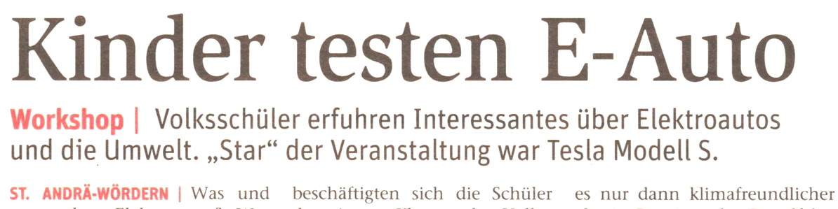 KEM TO 161005 NOEN Kinder testen e autos kl